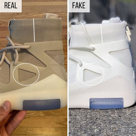 how to spot fake fear of god nike|fear of god nike price.